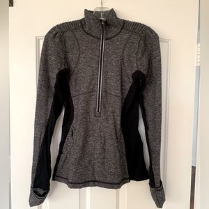 Lululemon long sleeve half zip running shirt / jacket